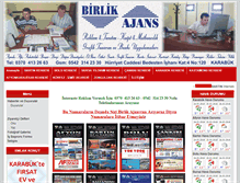 Tablet Screenshot of birlikajansrehber.com